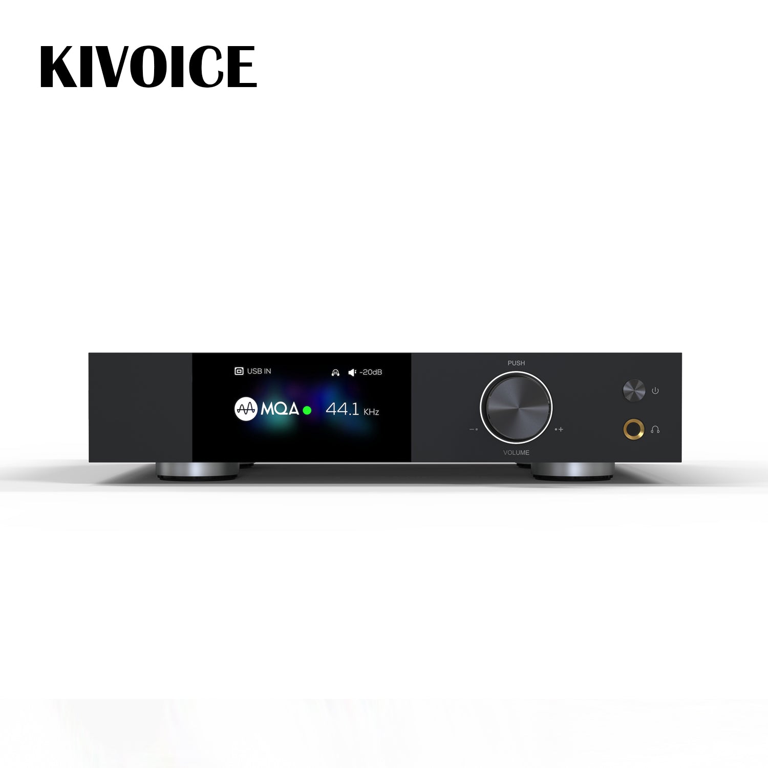 KIVOICE Hi-Fi Audio DAC for audiophile (Black)