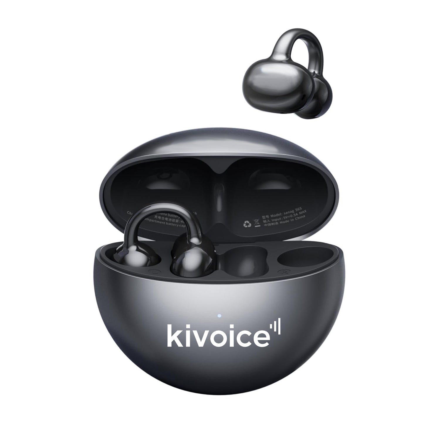 True Wireless Bluetooth Earphones with Microphone, IPX4 Waterproof Sports Earbuds